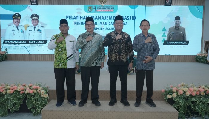 Wakil Bupati Melaksanakan Pelatihan Manajemen Masjid di Asahan