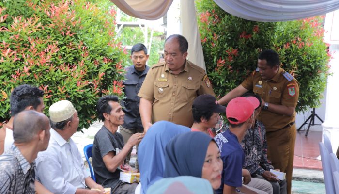 Pemkab Asahan Salurkan Bantuan Pangan untuk Warga Terdampak Banjir