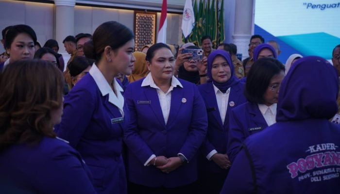 Ketua TP Posyandu Asahan Hadiri Rakorda Sumut