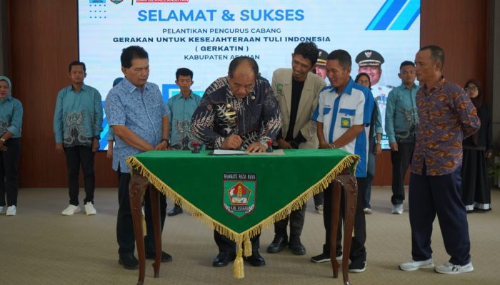 Pelantikan Organisasi Penyandang Disabilitas Kabupaten Asahan