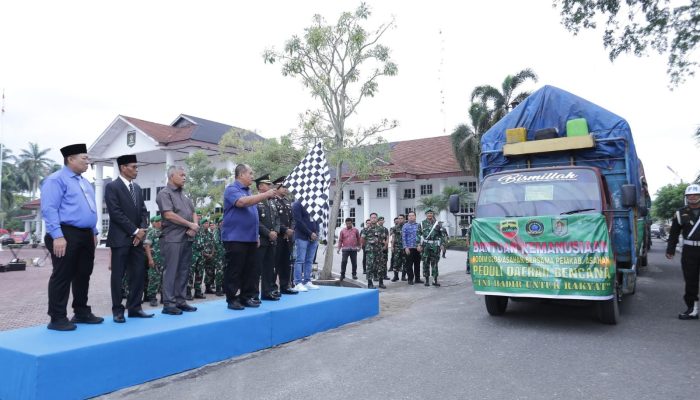 Asahan Kirimkan Bantuan Kemanusiaan Korban Bencana Alam