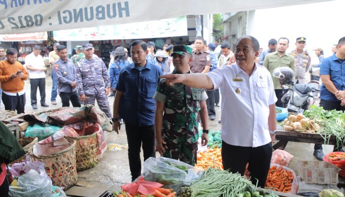 Jelang Nataru, Bupati Asahan Bersama  Pantau Stok dan Harga Bahan Pokok