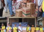 BPJN Aceh melalui PJN wilayah II Salurkan Sembako ke Warga Nagan Raya