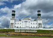 Masjid Giok Nagan Raya, Perpaduan Kemegahan Arsitektur dan Kekayaan Alam yang Jadi Ikon Wisata Religi Aceh