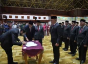 Gubernur Mualem Lantik 25 Pejabat Eselon II, Ini nama-namanya