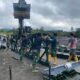 TNI Kebut Jembatan Bailey Karang Rejo