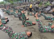 Tiga Hari Digembleng di Laut, Prajurit Kodim 0101/KBA Ikuti PSJM Renang Militer