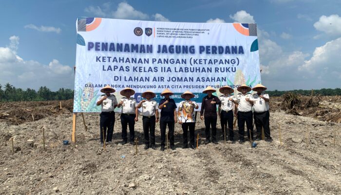 Bupati Asahan Dukung Penanaman Jagung Perdana Program Ketahanan Pangan