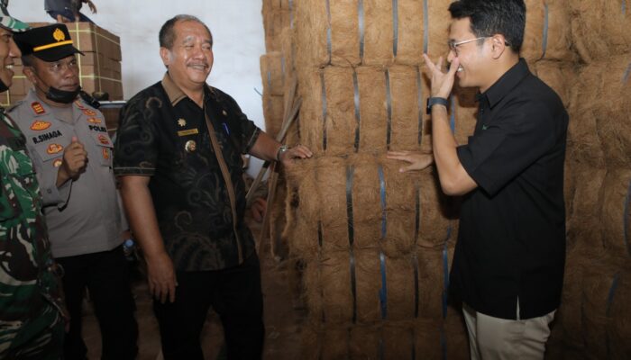 Produksi Sabut Kelapa Asahan Tembus Pasar Ekspor Cina