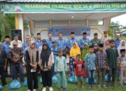 Wabub Asahan Berikan 500 Paket Sembako Korban Banjir Desa Sei Dua Hulu