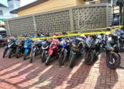 Resahkan Warga Saat Sahur dan Tarawih, Polresta Banda Aceh Sikat Puluhan Motor Balap Liar