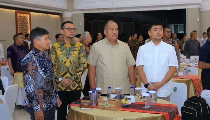 Bupati Asahan Hadiri Pengukuhan Abpednas Sumut