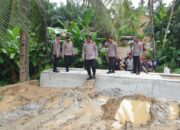 Kapolda Aceh Turun Langsung Tinjau Progres Pembangunan Jembatan Bailey di Peusangan