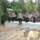 Kapolda Aceh Turun Langsung Tinjau Progres Pembangunan Jembatan Bailey di Peusangan