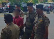 Satpol PP WH Tertibkan PMKS di Simpang Jambo Tape Jelang Buka Puasa
