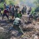 Saluran Irigasi Tertimbun Longsor, Kodim Bener Meriah Turun Tangan