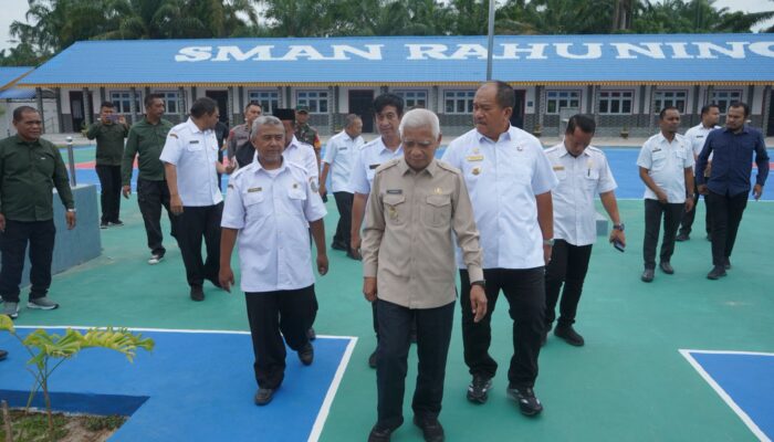 Bupati Asahan Sambut Kunjungan Wagub Sumut di SMAN Rahuning