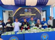 Sabu Nyaris 60 Kg Dimusnahkan BNNP Aceh, Satu Pelaku Diamankan