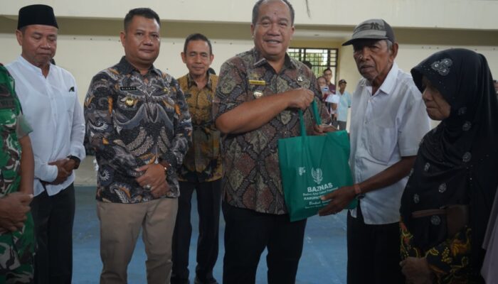Sambut HUT Ke 80, Kabupaten Asahan Salurkan Beras Untuk Kaum Dhuafa