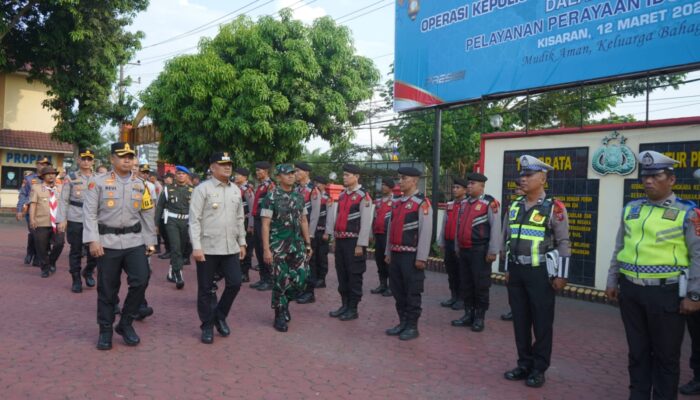 Gelar Apel Pasukan Operasi Kepolisian 2026 Dalam Rangka Pengaman Idul Fitri