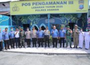 Bupati Asahan Bersama Forkopimda Mengunjungi Pos Pam Lebaran