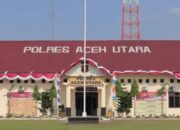 Kayu Gelondongan Terbakar, Polres Aceh Utara Kejar Pelaku
