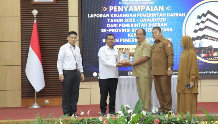 Asahan Serahkan LKPD Tahun 2025 Ke BPK RI