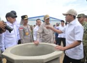 ‎Wagub Aceh Bersama Menko Polkam Resmikan Hunian Tetap Korban Bencana di Aceh Utara