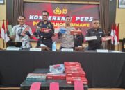Kios Digerebek, Ratusan Rokok Ilegal Disita Polisi Lhokseumawe