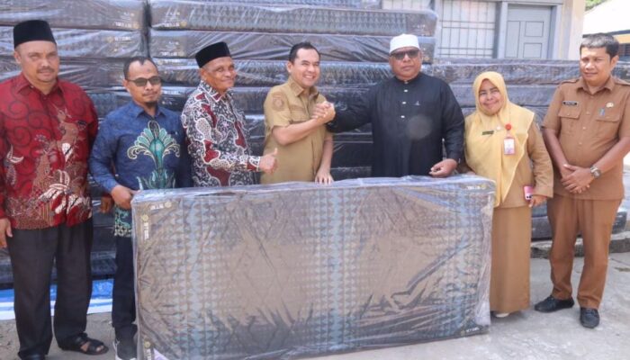 Pemko Lhokseumawe Salurkan 282 Kasur ke 7 Panti