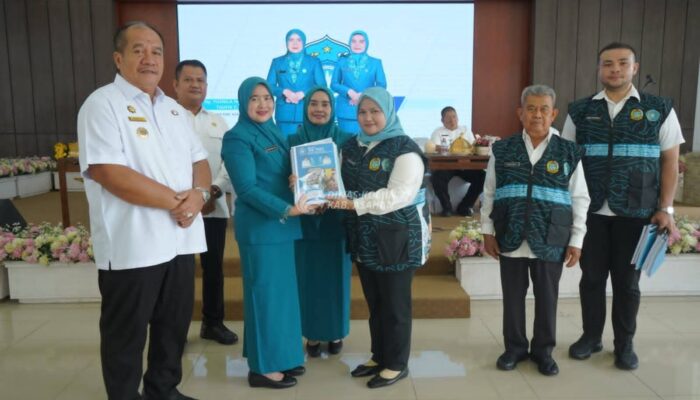 Bupati Asahan Menerima Tim Pengawasan HKG PKK Provinsi