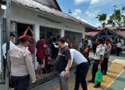 Petugas Gabungan Laksanakan Razia dan Tes Urine Napi di Lapas Kelas IIB Kota Bakti