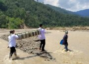 Perjuangan Relawan MBG di Gayo Lues Usai Jembatan Putus Diterjang Banjir