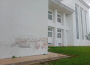 Gedung DPRK Aceh Utara Miring dan Retak-retak, Sekwan: Sudah Kita Laporkan Atasan