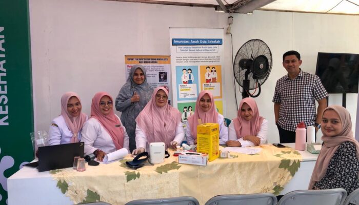 Dinkes Banda Aceh Kerahkan 11 Puskesmas di City Expo, Layanan Kesehatan Bergilir hingga Malam
