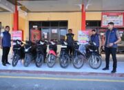 Polres Pidie Ungkap Kasus Curanmor Tiga Pelaku Ditangkap