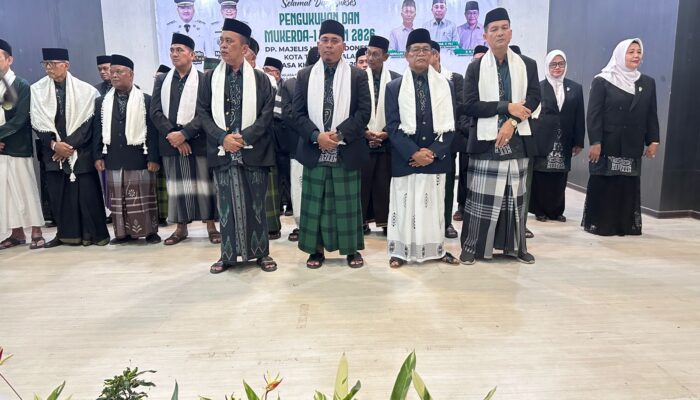 Walikota Hadiri Pelantikan MUI Kota Tanjungbalai