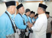 Jamaah Haji Asahan Kloter 7 Dilepas Dari Asrama Haji Medan
