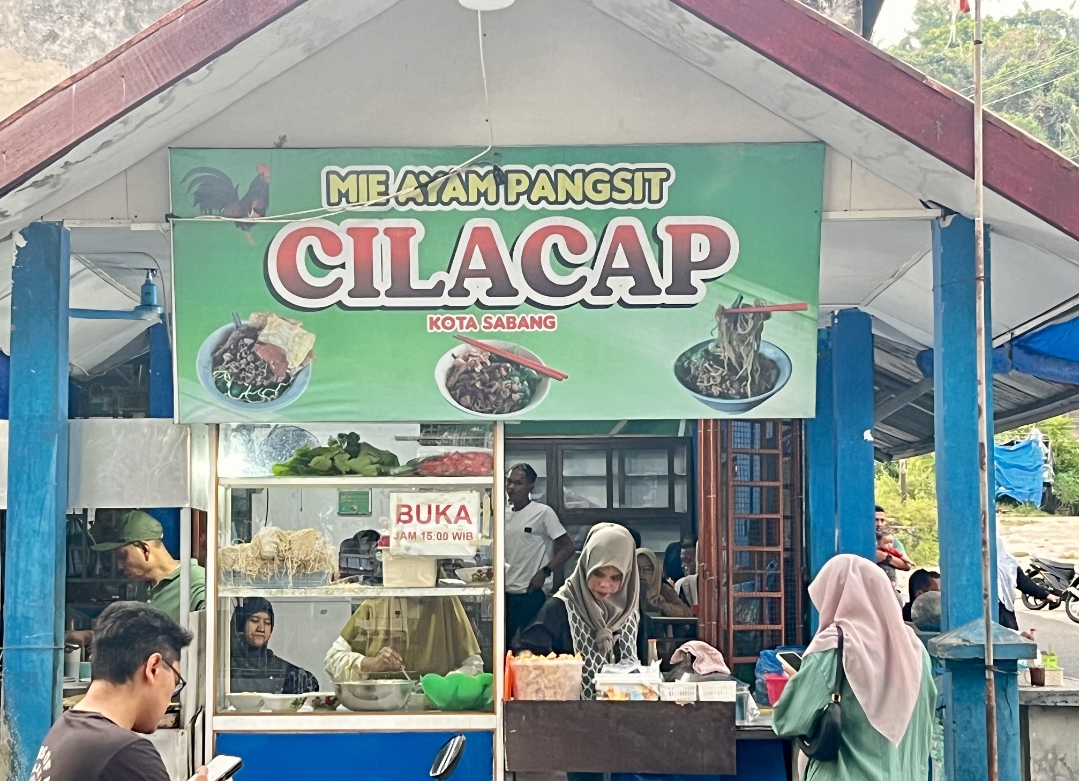 Kedai Mie Ayam Cilacap Kota Sabang