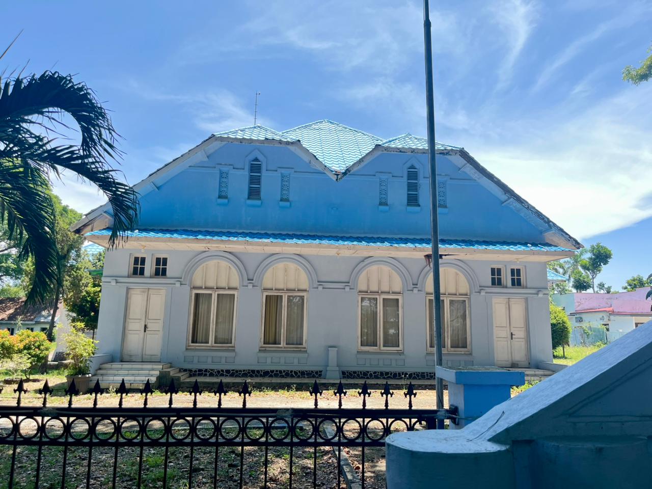 Dubbele Woonhuis (Rumah Ganda) Peninggalan Belanda di sabang [Foto/HO Habanusantara/Humaira]