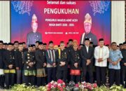Pengurus Baru MAA Dikukuhkan, Wali Nanggroe Minta Adat Aceh Tetap Hidup di Tengah Masyarakat