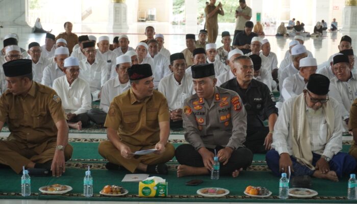 Kapolres Hadiri Peusijuek 241 JCH Lhokseumawe 2026