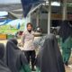 Polwan dan WH Patroli Jumat di Samudera Geudong