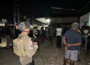 Polisi dan Satgas Cartenz Sisir Titik Rawan