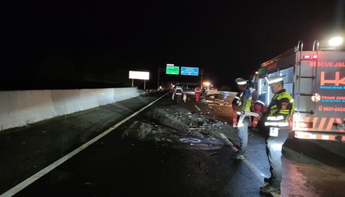 Polisi Ungkap Kronologi Tabrakan Maut di KM 30 Tol Sibanceh