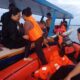 Boat Wisata Ujong Pancu Terbalik Akibat Angin Kencang, Delapan Penumpang Dievakuasi Selamat
