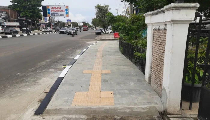 PUPR Pastikan Setiap Pedestrian Baru di Banda Aceh Dilengkapi Guiding Block untuk Disabilitas