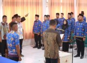 Sekda Pidie Serahkan SK dan Lantik 49 ASN Jabatan Fungsional