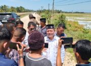 Jalan Irigasi Langkahan Abrasi, Ayah Wa Minta Kadis Pupr Segera Di Lelangkan