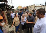 84 Rumah Terbakar, Wali Kota Lhokseumawe Turun Tangan